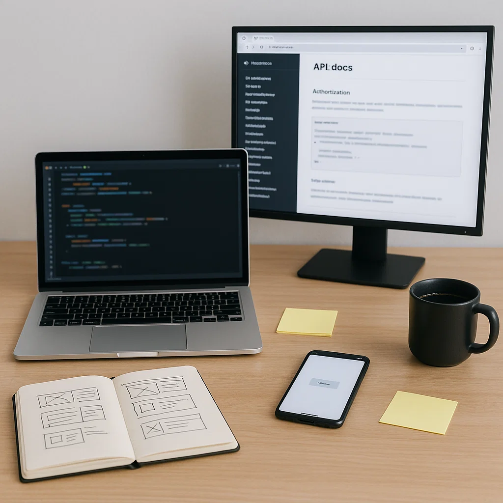 App mockups