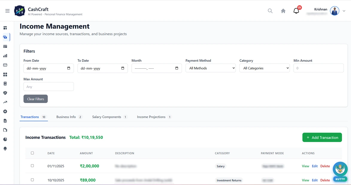 Income Management