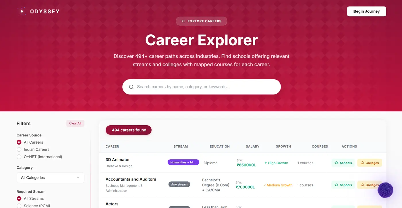 Career Explorer